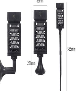 Upgraded Solar Flame Light for Garden Driveway Automatic On Off 2