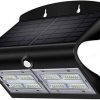Modern LED Solar Wall Sconces Waterproof Energy-Saving Light Fixture 3