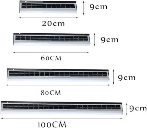 Solar Waterproof Strip Wall Lights for Outdoor Use 4 Sizes Available - Image 2