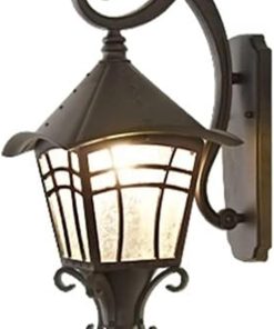 European Style Outdoor Wall Lantern for Porch and Patio Lighting