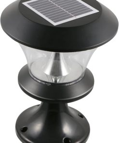 Solar LED Lawn Light Outdoor Garden Decor Waterproof Post Cap Lights