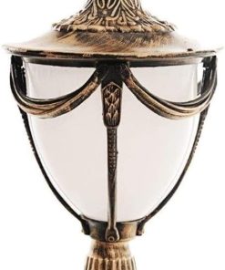 Retro Bronze Waterproof Wall Lamp for Outdoor Living Spaces