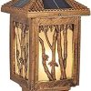 LED Solar Camping Light Outdoor Wall Chandelier Garden Tent Lighting 4