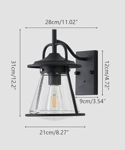 Modern Wall Light Fixture for Bedside Patio Entryway and Landscape 2