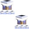 Savvy Solar LED Post Cap Lights for Decks Fences Docks Porches 4