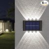 Outdoor Solar Spot Lights 4 Pack and Solar Fence Lights 2 Pack 3