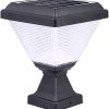Solar Wall Lamp Outdoor Waterproof Metal Flickering Lights for Garden 3