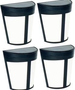 4 Pack Solar Charging Waterproof LED Garden Night Light for Outdoors