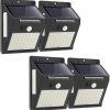 Outdoor Solar Ground Lights for Garden Pathway Deck Lawn 10pcs 4