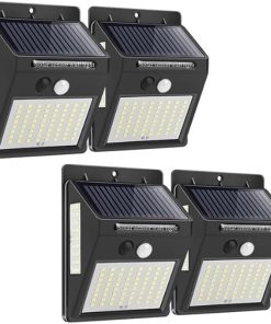 Indoor Solar Spotlights with Motion Sensor for Garden Decor 100 LED