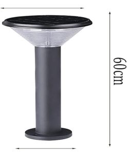 Solar LED Wall Lamp Post Light for Outdoor Lawn and Landscape 2