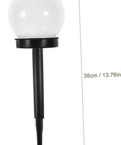 6 Pack Solar Ground Lights Waterproof Easy Install for Gardens Lawns 2