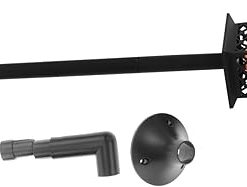 Elegant Solar Ground Lamps 2 Pieces Outdoor Garden Pathway Lights