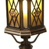 Solar Outdoor Lights Nordic Metal Wall Sconce Bedside Reading Lamps 3