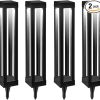 30 Pack Solar Pathway Lights LED Outdoor Waterproof Garden Decor 4