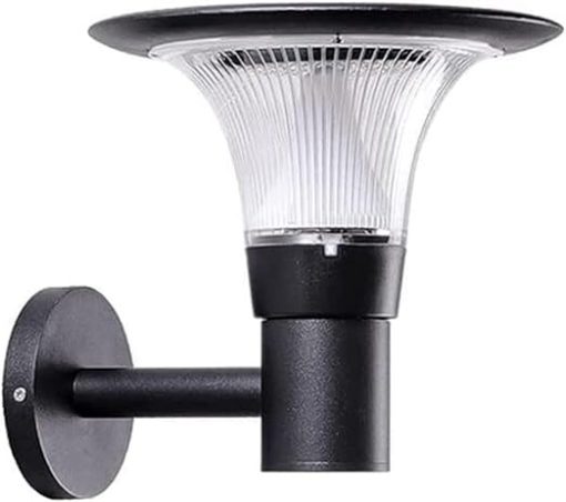 Waterproof Outdoor Wall Sconce Solar Acrylic Lamp for Garden Lighting