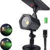 Black Solar Pillar Light Waterproof for Lawn Pathway Driveway Outdoor 3