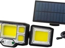 Solar Powered Motion Sensor Outdoor Wall Lights with 192 LEDs