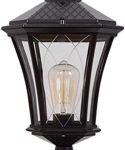 Garden Post Light Outdoor Bollard Column Lamp for Patios and Balconies