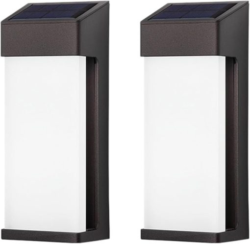 DOITOOL Outdoor Solar Wall Sconces Lights for Garden and Yard