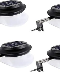 Waterproof Solar Gutter Lights for Outdoor Garden and Landscape Use