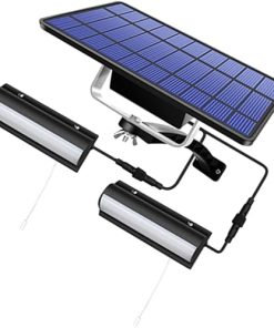 HOMSFOU Waterproof Solar Garden Lights for Outdoor Night Use