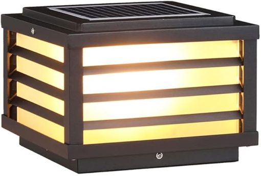 Outdoor Waterproof Solar Post Cap Lights for Garden and Pathway