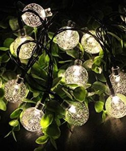 30 LED Solar Fairy Lights Waterproof Multicolor for Outdoor Decor 2
