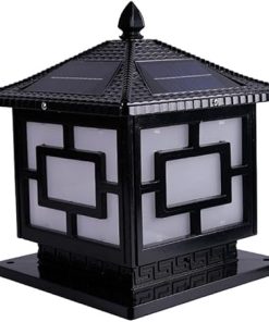 Waterproof Solar LED Pillar Light for Outdoor Garden Decoration