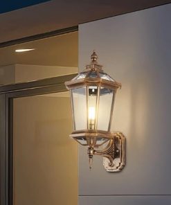 Black Solar Wall Sconces Outdoor Waterproof Lanterns for Patio