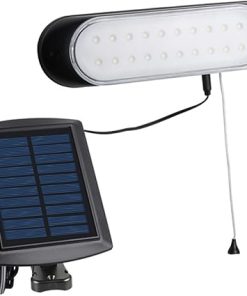 Solar-Powered Courtyard Lamp for Outdoor Garden Lighting Decor