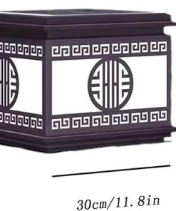 Solar Post Cap Lamp Outdoor Waterproof LED Garden Light 30cm 2