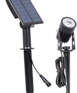 Waterproof Solar Lawn Lamp LED Ground Plug Light for Garden Lighting