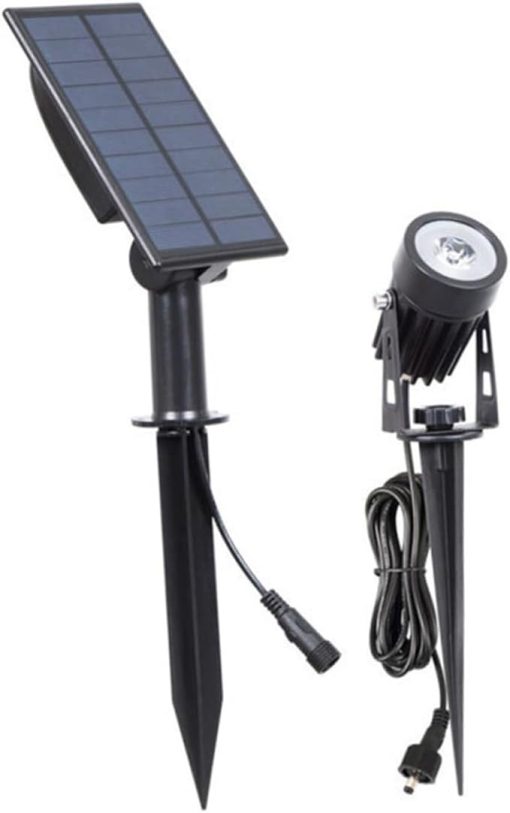 Waterproof Solar Lawn Lamp LED Ground Plug Light for Garden Lighting