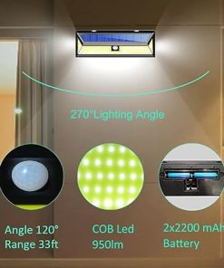 Solar RV Porch Light with Motion Sensor and Wide Angle Illumination 2