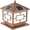 Modern Waterproof IP54 Outdoor Solar Post Lamp for Garden Pillars 4