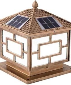 Waterproof Solar LED Post Light for Garden Pathway and Yard Lighting