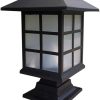 RGB Solar Outdoor Pillar Lights Waterproof for Garden Path Lighting 3