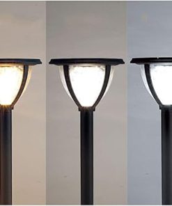 Solar LED Garden Lights Outdoor Pathway Waterproof Ground Lamps 2