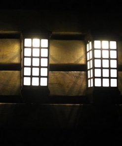 2 Pack Solar Waterproof Outdoor Wall Lights for Patio and Garden