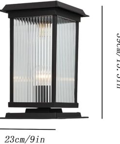 Solar Post Cap Lamp Outdoor Waterproof Fence Column Light  
Garden Villa Landscape Lighting Fixtures for Your Outdoor Space  
Courtyard Wall Lantern Durable Outdoor Lighting Solution  
Gate Bollard Pillar Lights for Pathway and Driveway Safety  
Road Lamps for Patio and Porch Illuminating Outdoor Areas 2