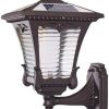 Outdoor Waterproof Solar Wall Sconces for Gardens and Corridors 3