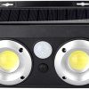 Outdoor Waterproof Wall Sconces Solar Motion Sensor Light Fixture 4