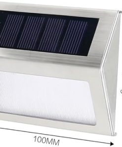 Solar Powered Waterproof Outdoor Garden Wall Light for Security 2