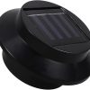 Mipcase Solar Fence Lamp Kit 6 Pack Waterproof LED Lights for Outdoors