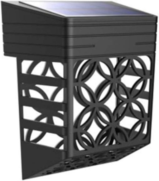 Solar Wall Lamp Outdoor Waterproof for Garden Balcony and Stair Decor