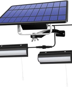 Outdoor Solar Wall Light LED Night Lamp for Garden and Patio