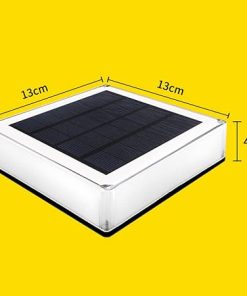 Solar Post Lights Outdoor RGB LED for Decks Fences and Gardens 2