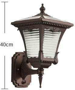Outdoor Solar Wall Lamp Waterproof LED Lighting for Garden Villa 2