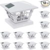 Smart Solar Outdoor Lights 330° Adjustable IP65 Flood Lights with App Control 3